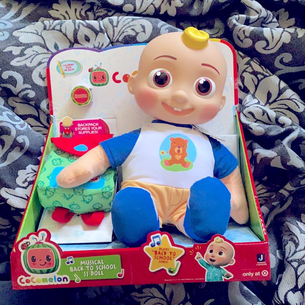 Cocomelon Musical Back To School JJ Doll